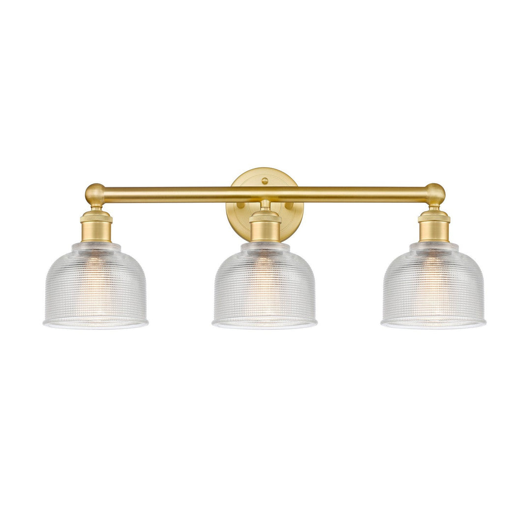 Innovations Edison 616-3W-SG-G412 Bath Vanity Light 24 in. wide - Satin Gold