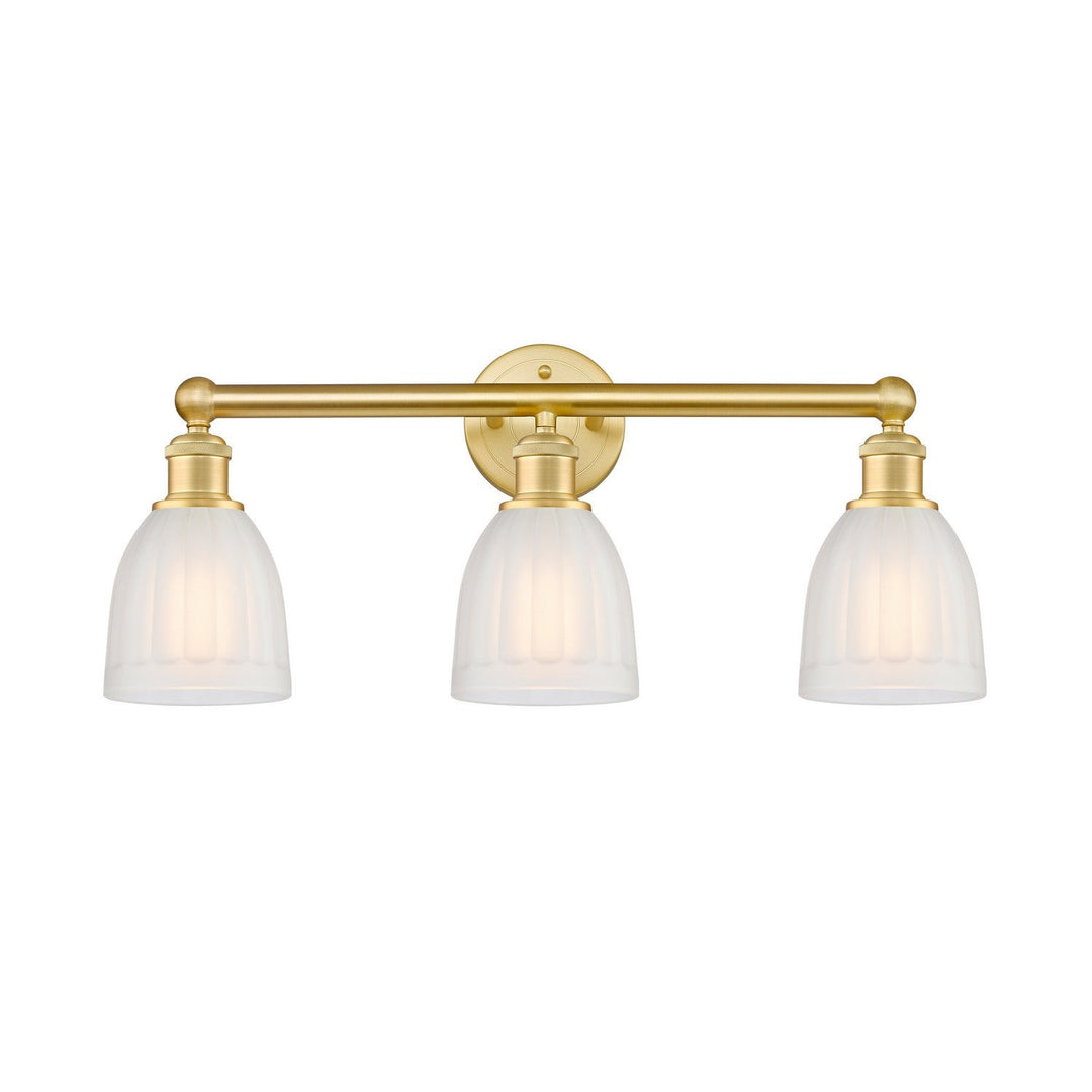 Innovations Edison 616-3W-SG-G441 Bath Vanity Light 24 in. wide - Satin Gold