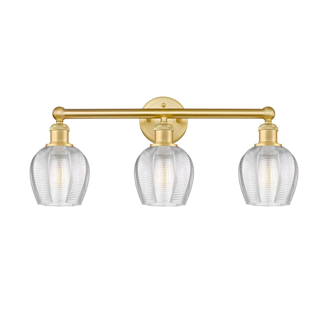 Innovations Edison 616-3W-SG-G462-6 Bath Vanity Light 24 in. wide - Satin Gold