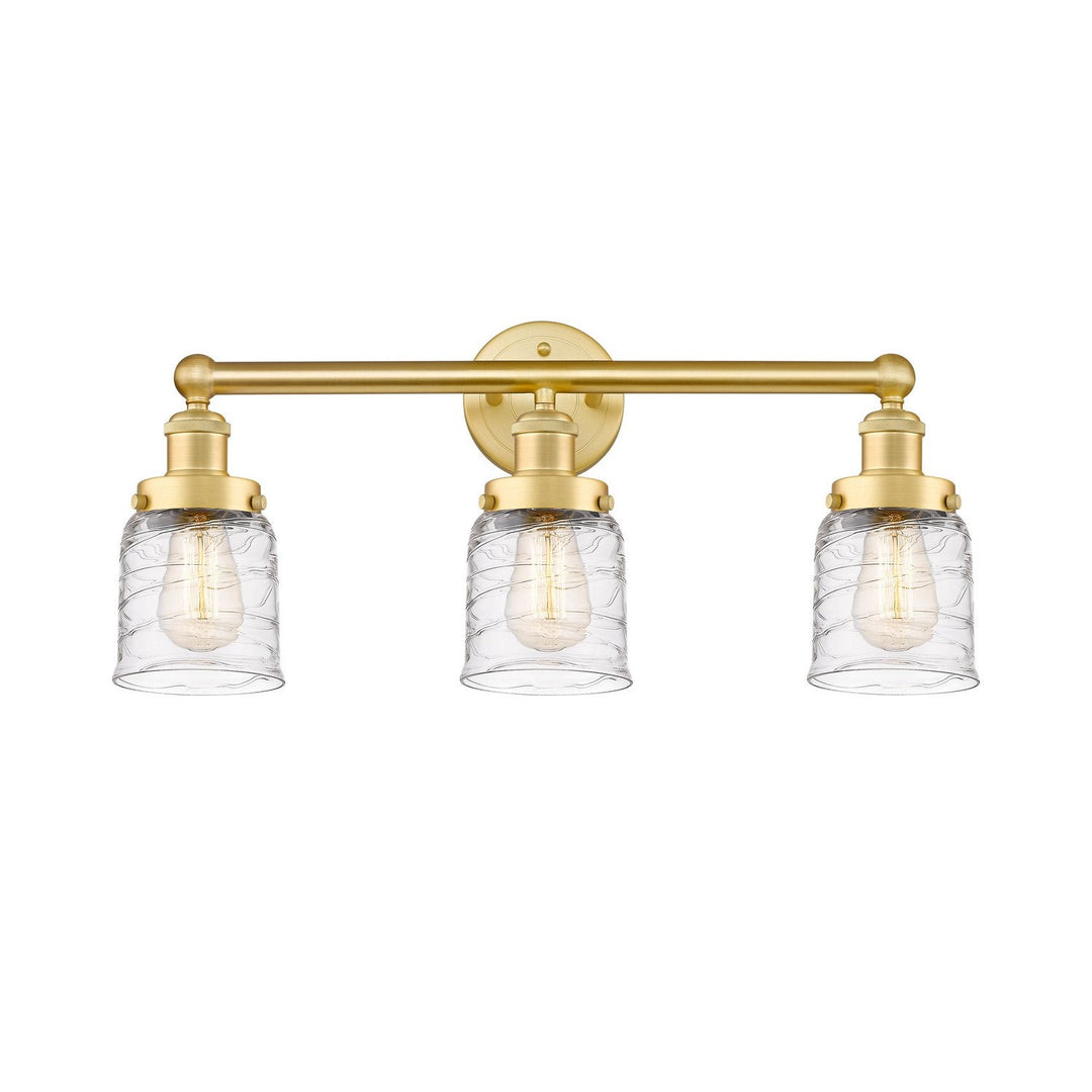 Innovations Edison 616-3W-SG-G513 Bath Vanity Light 25 in. wide - Satin Gold