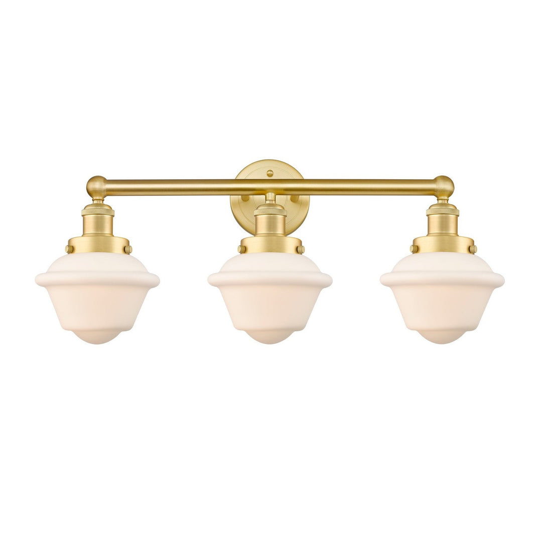 Innovations Edison 616-3W-SG-G531 Bath Vanity Light 25 in. wide - Satin Gold