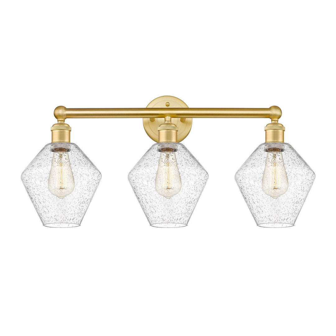 Innovations Downtown Urban 616-3W-SG-G654-8 Bath Vanity Light 26 in. wide - Satin Gold