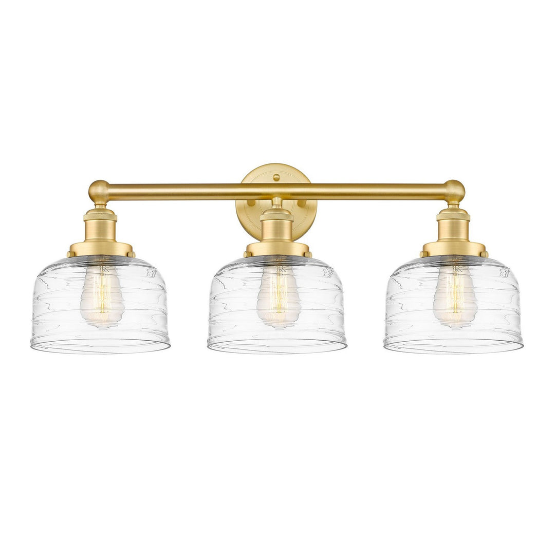 Innovations Edison 616-3W-SG-G713 Bath Vanity Light 25 in. wide - Satin Gold