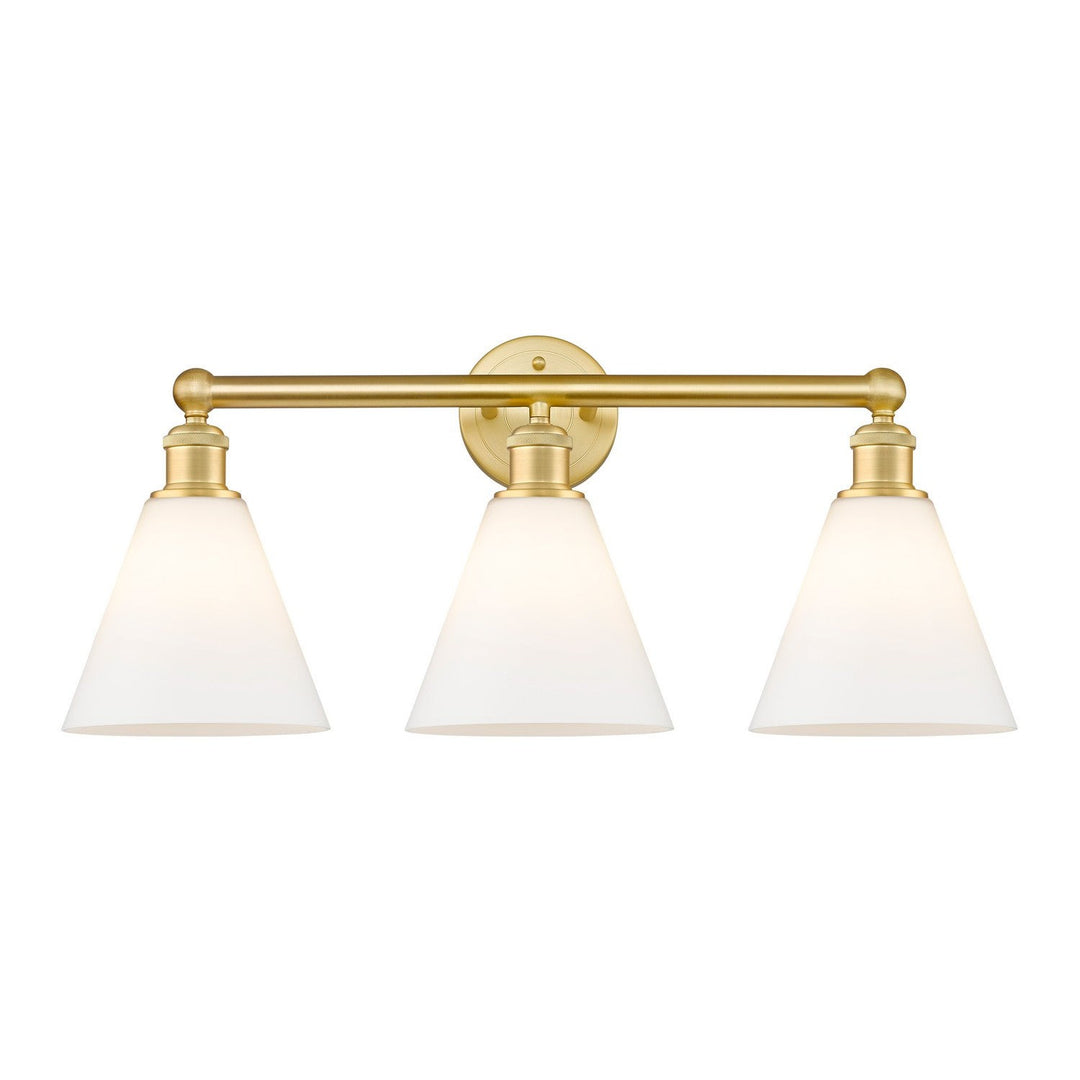 Innovations Downtown Urban 616-3W-SG-GBC-81 Bath Vanity Light 26 in. wide - Satin Gold