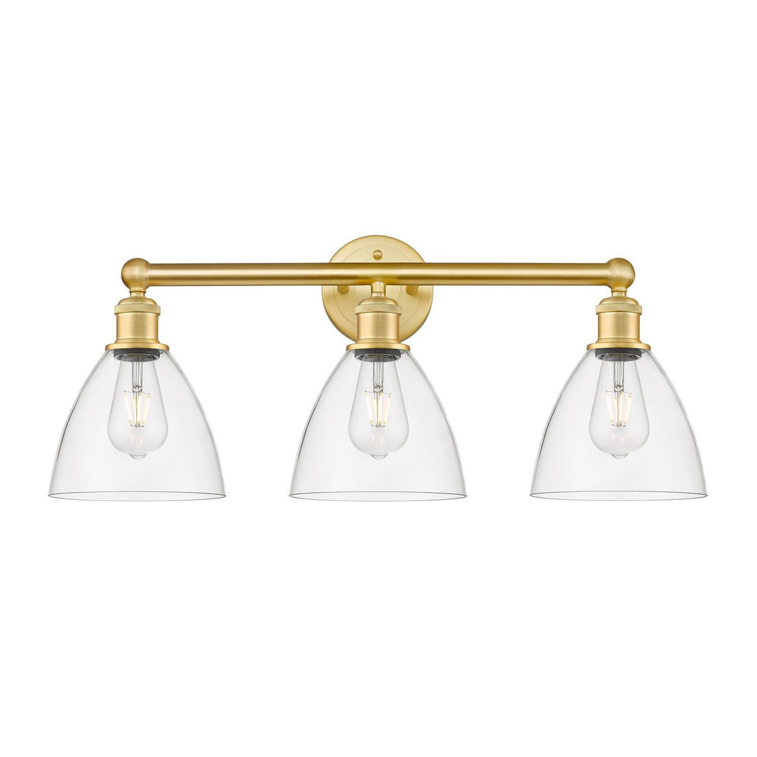 Innovations Edison 616-3W-SG-GBD-752 Bath Vanity Light 26 in. wide - Satin Gold