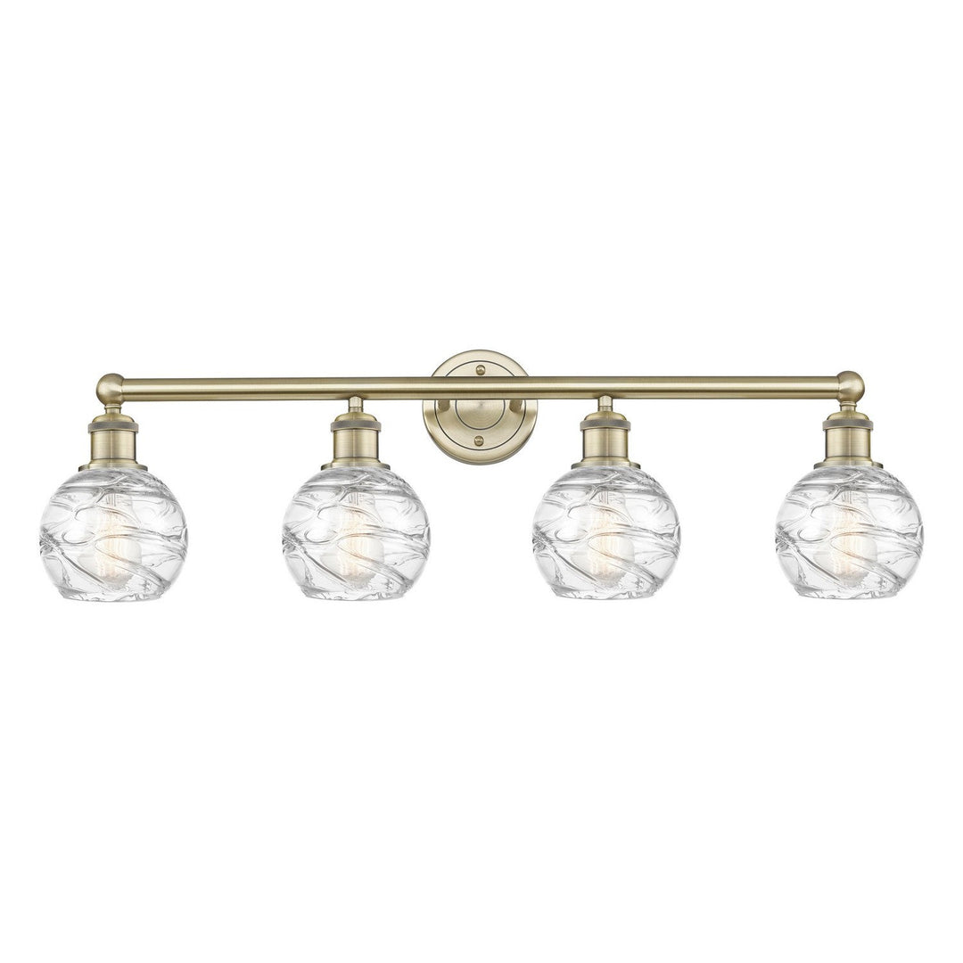 Innovations Edison 616-4W-AB-G1213-6 Bath Vanity Light 33 in. wide - Antique Brass
