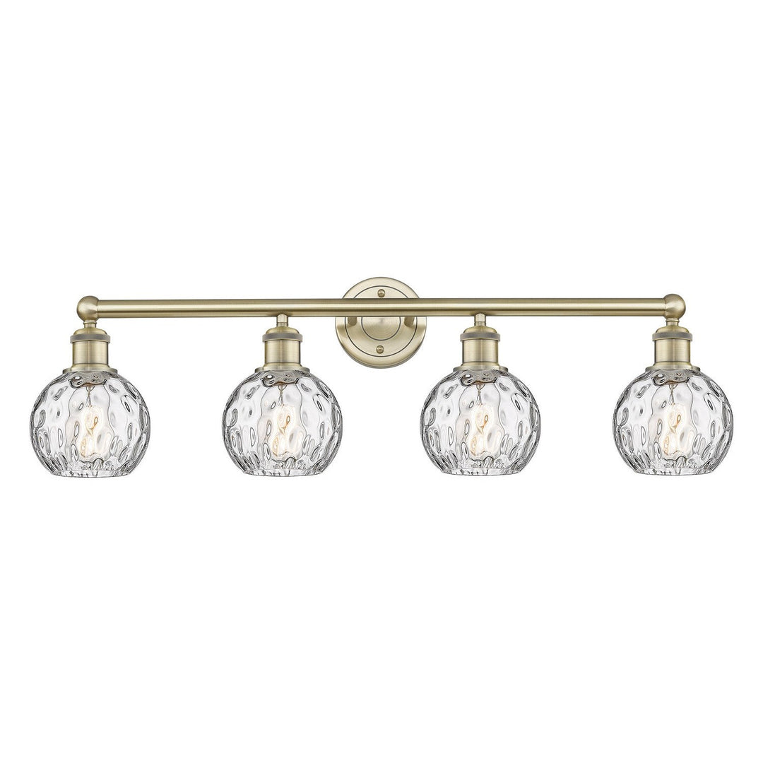 Innovations Edison 616-4W-AB-G1215-6 Bath Vanity Light 33 in. wide - Antique Brass