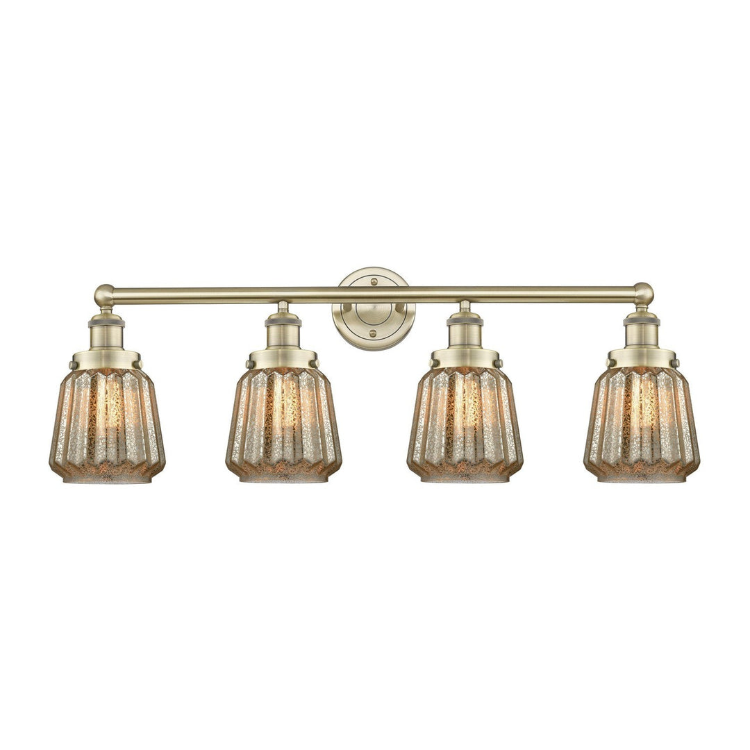 Innovations Edison 616-4W-AB-G146 Bath Vanity Light 34 in. wide - Antique Brass