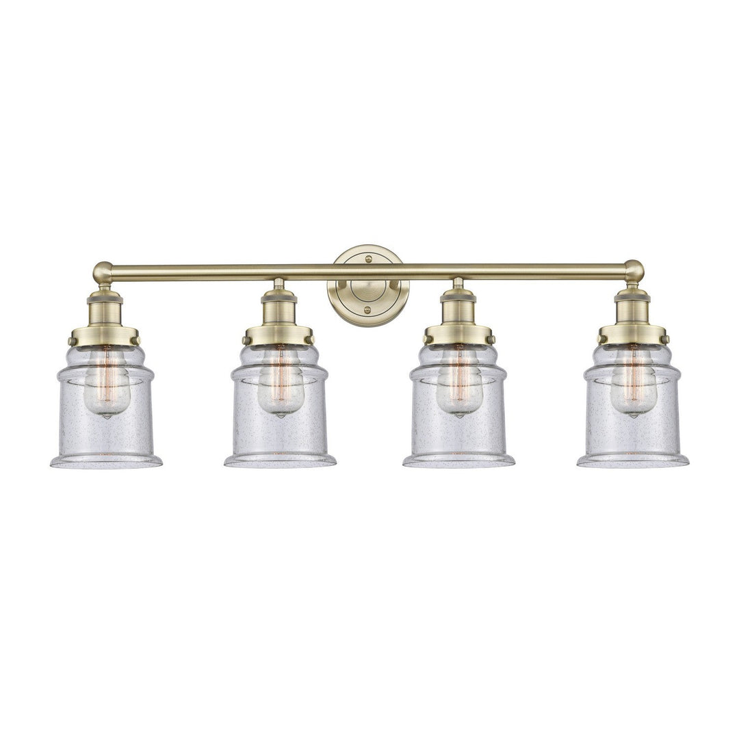 Innovations Edison 616-4W-AB-G184 Bath Vanity Light 33 in. wide - Antique Brass