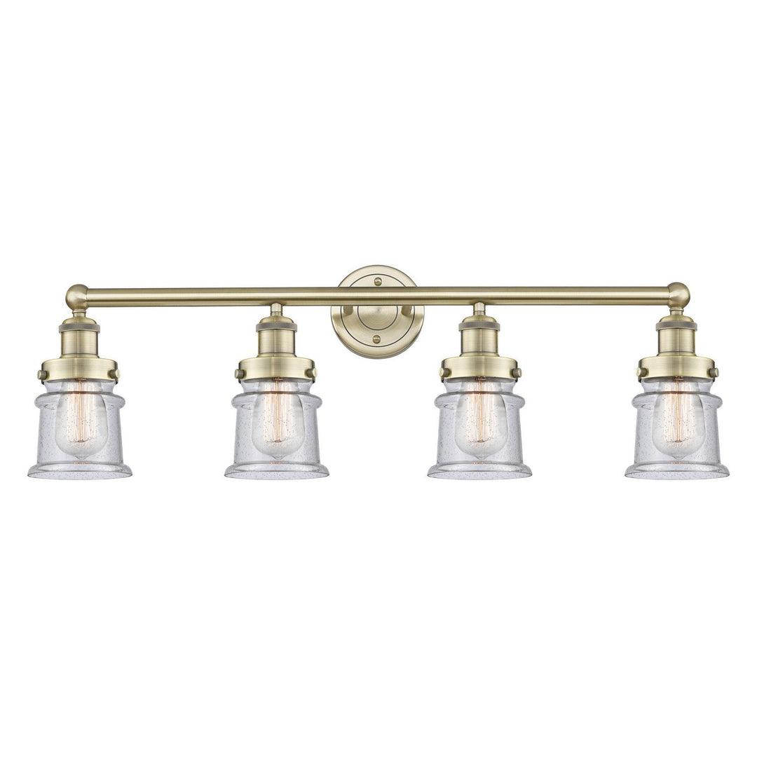 Innovations Edison 616-4W-AB-G184S Bath Vanity Light 33 in. wide - Antique Brass