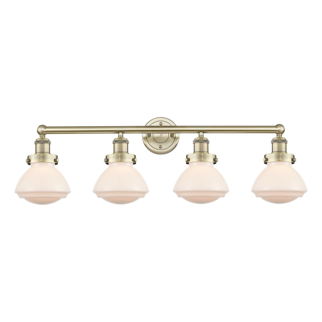 Innovations Edison 616-4W-AB-G321 Bath Vanity Light 34 in. wide - Antique Brass