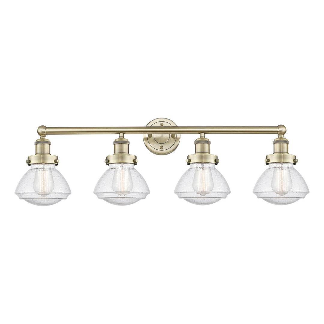 Innovations Edison 616-4W-AB-G324 Bath Vanity Light 34 in. wide - Antique Brass