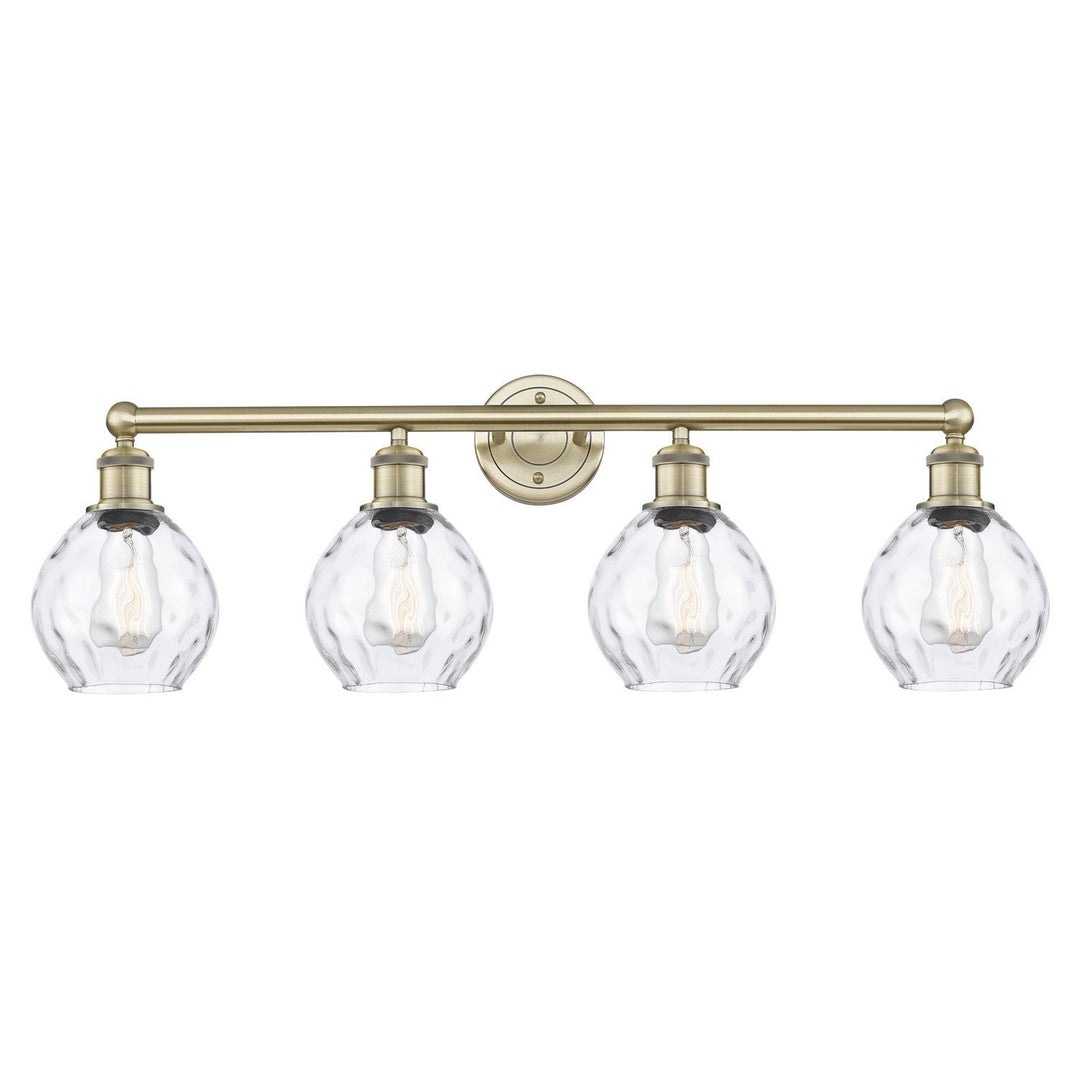 Innovations Edison 616-4W-AB-G362 Bath Vanity Light 33 in. wide - Antique Brass