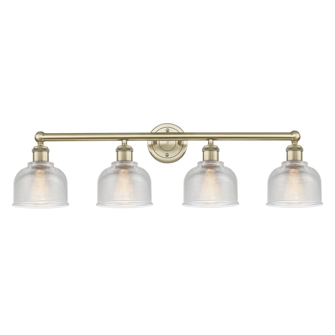 Innovations Edison 616-4W-AB-G412 Bath Vanity Light 33 in. wide - Antique Brass