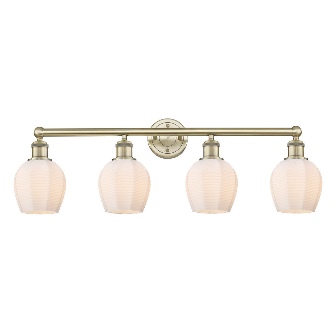 Innovations Edison 616-4W-AB-G461-6 Bath Vanity Light 33 in. wide - Antique Brass
