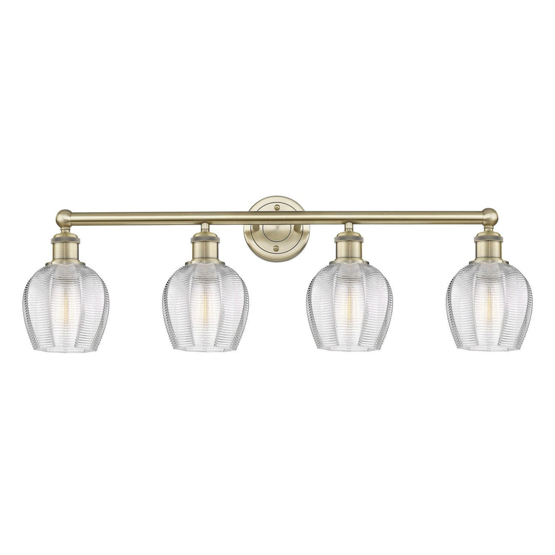 Innovations Edison 616-4W-AB-G462-6 Bath Vanity Light 33 in. wide - Antique Brass