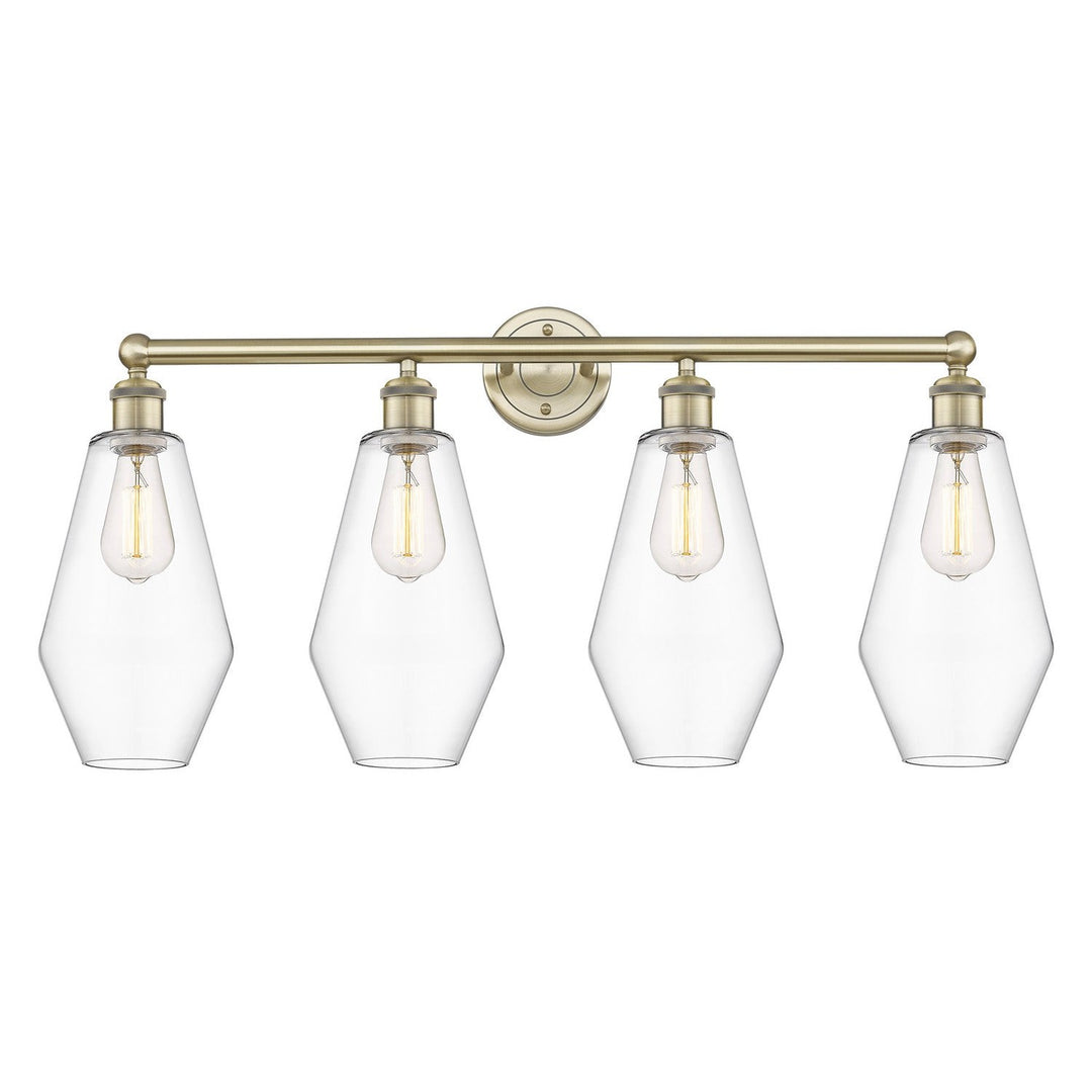 Innovations Downtown Urban 616-4W-AB-G652-7 Bath Vanity Light 34 in. wide - Antique Brass