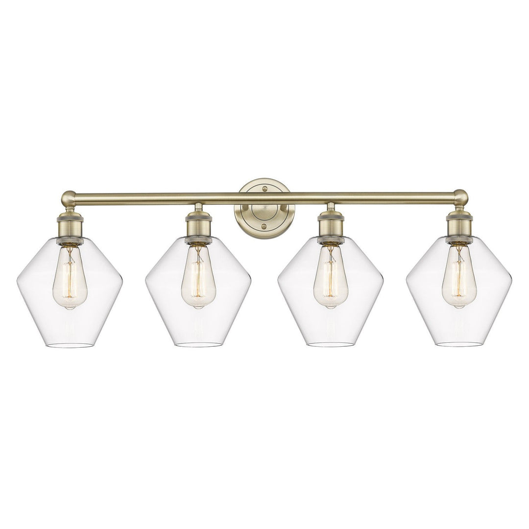 Innovations Downtown Urban 616-4W-AB-G652-8 Bath Vanity Light 35 in. wide - Antique Brass