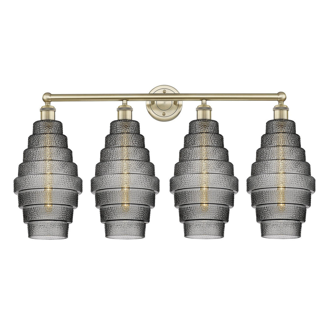 Innovations Downtown Urban 616-4W-AB-G673-8 Bath Vanity Light 35 in. wide - Antique Brass