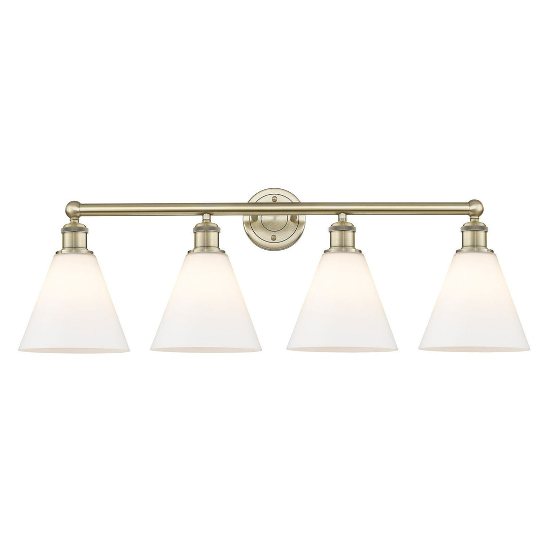 Innovations Downtown Urban 616-4W-AB-GBC-81 Bath Vanity Light 35 in. wide - Antique Brass