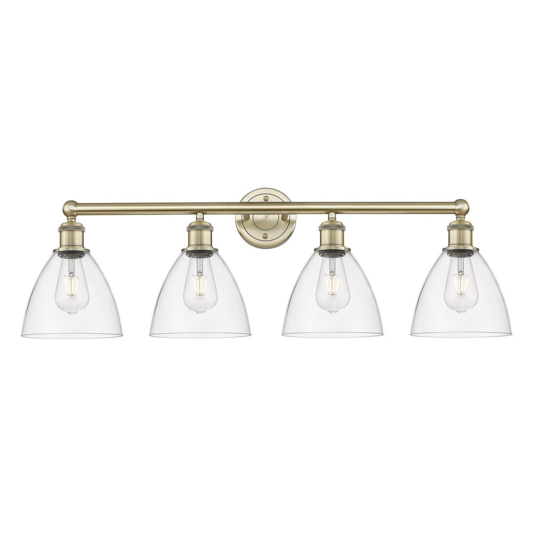 Innovations Edison 616-4W-AB-GBD-752 Bath Vanity Light 35 in. wide - Antique Brass