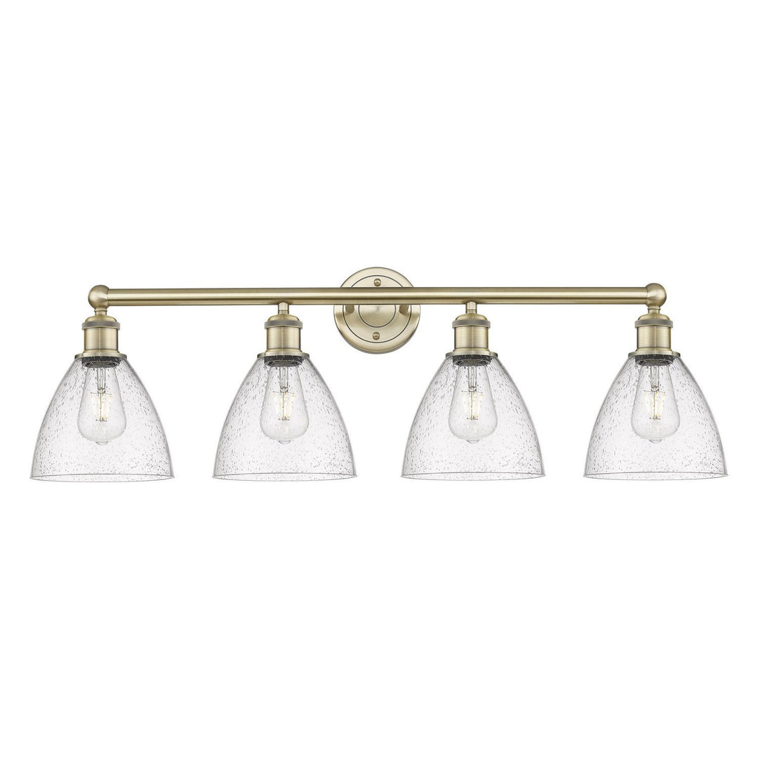 Innovations Edison 616-4W-AB-GBD-754 Bath Vanity Light 35 in. wide - Antique Brass