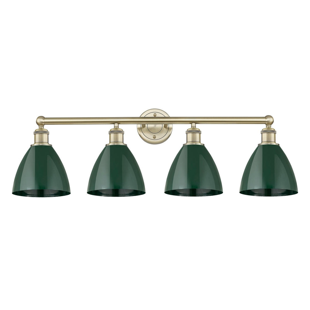 Innovations Downtown Urban 616-4W-AB-MBD-75-GR Bath Vanity Light 35 in. wide - Antique Brass