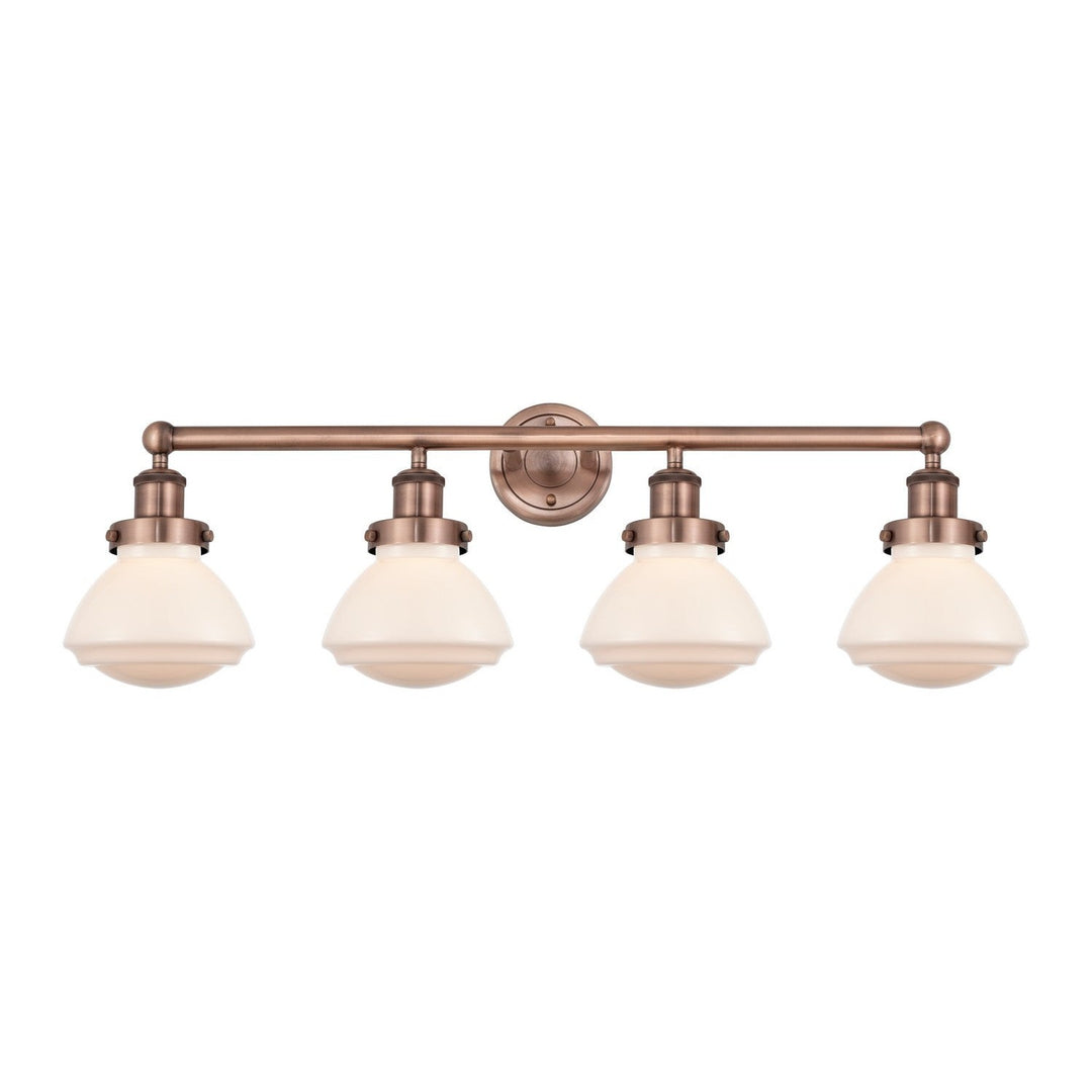 Innovations Edison 616-4W-AC-G321 Bath Vanity Light 34 in. wide - Antique Copper