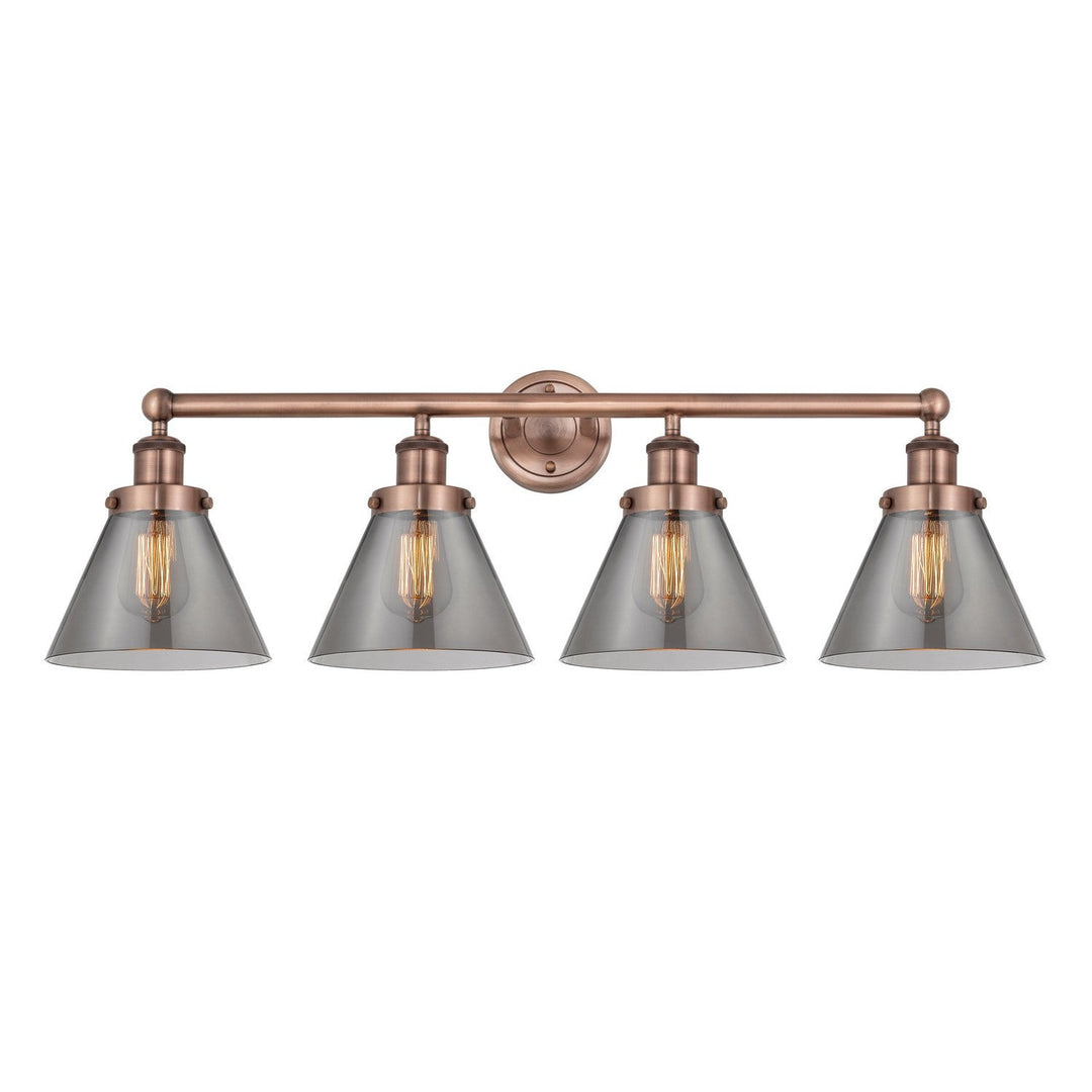 Innovations Edison 616-4W-AC-G43 Bath Vanity Light 34 in. wide - Antique Copper