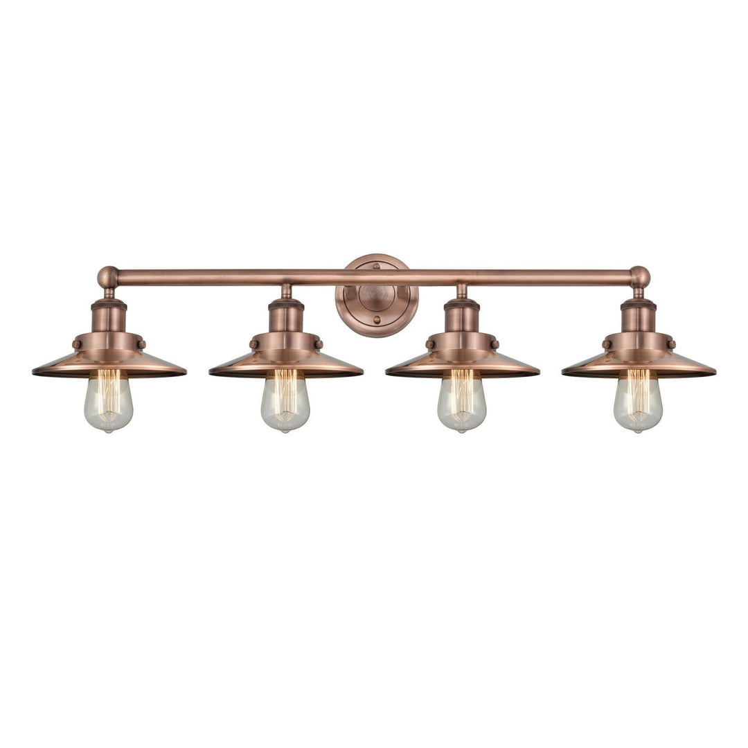 Innovations Downtown Urban 616-4W-AC-M3-AC Bath Vanity Light 35 in. wide - Antique Copper