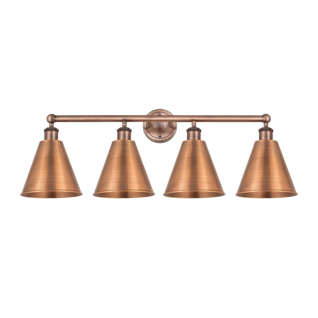 Innovations Downtown Urban 616-4W-AC-MBC-8-AC Bath Vanity Light 35 in. wide - Antique Copper
