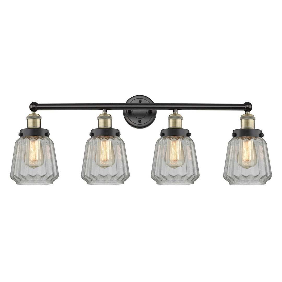 Innovations Edison 616-4W-BAB-G142 Bath Vanity Light 34 in. wide - Black Antique Brass