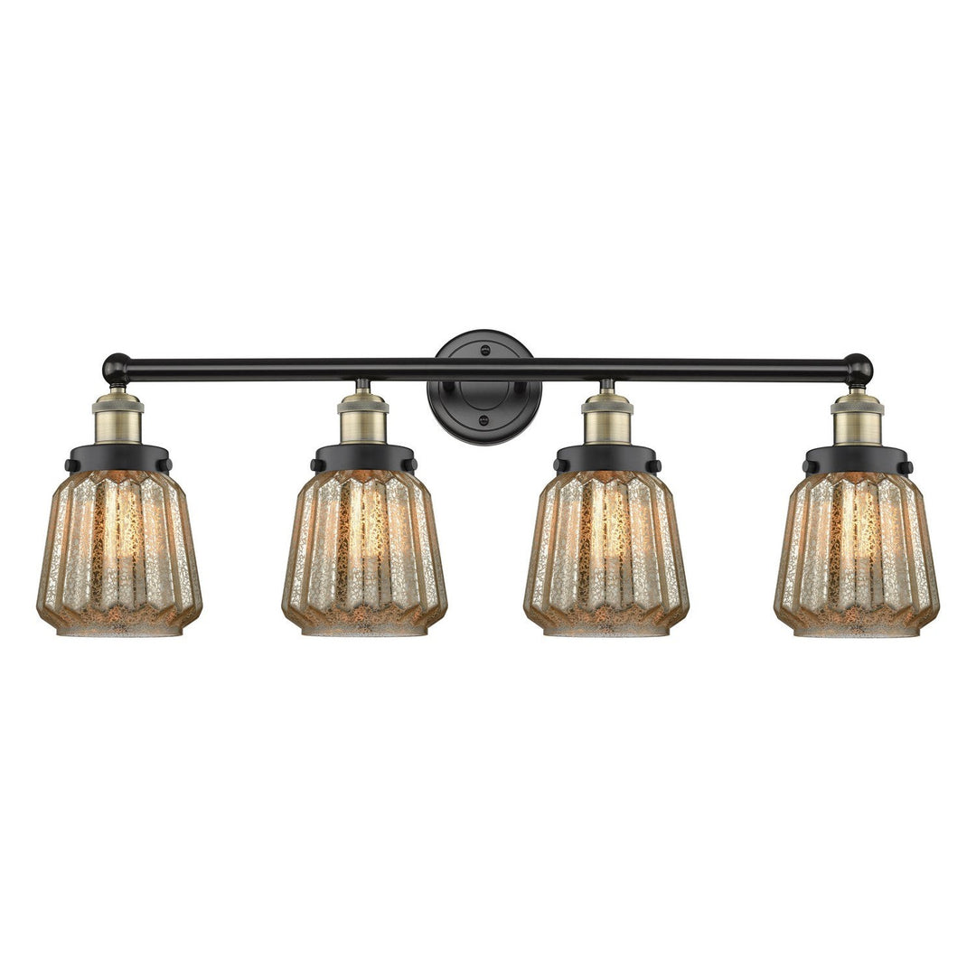 Innovations Edison 616-4W-BAB-G146 Bath Vanity Light 34 in. wide - Black Antique Brass