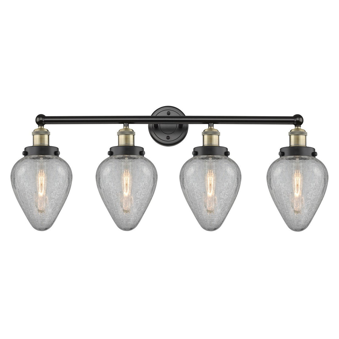 Innovations Edison 616-4W-BAB-G165 Bath Vanity Light 33 in. wide - Black Antique Brass