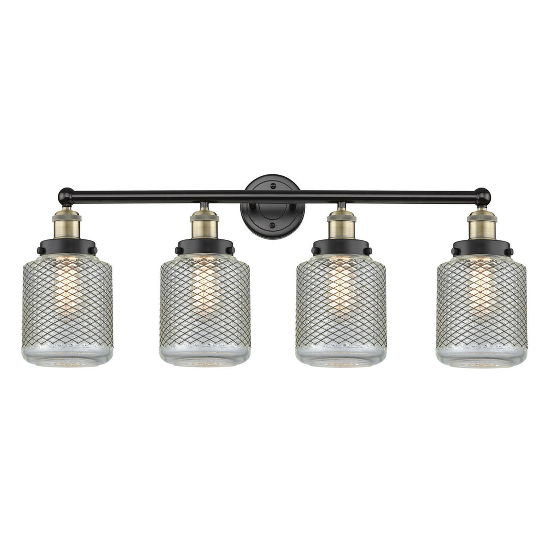 Innovations Edison 616-4W-BAB-G262 Bath Vanity Light 33 in. wide - Black Antique Brass