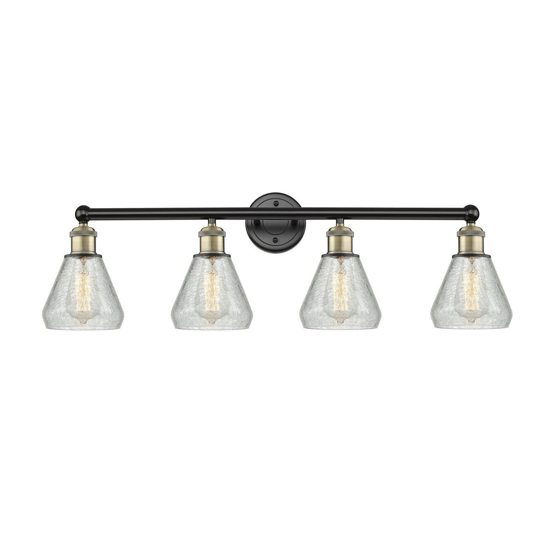 Innovations Edison 616-4W-BAB-G275 Bath Vanity Light 33 in. wide - Black Antique Brass