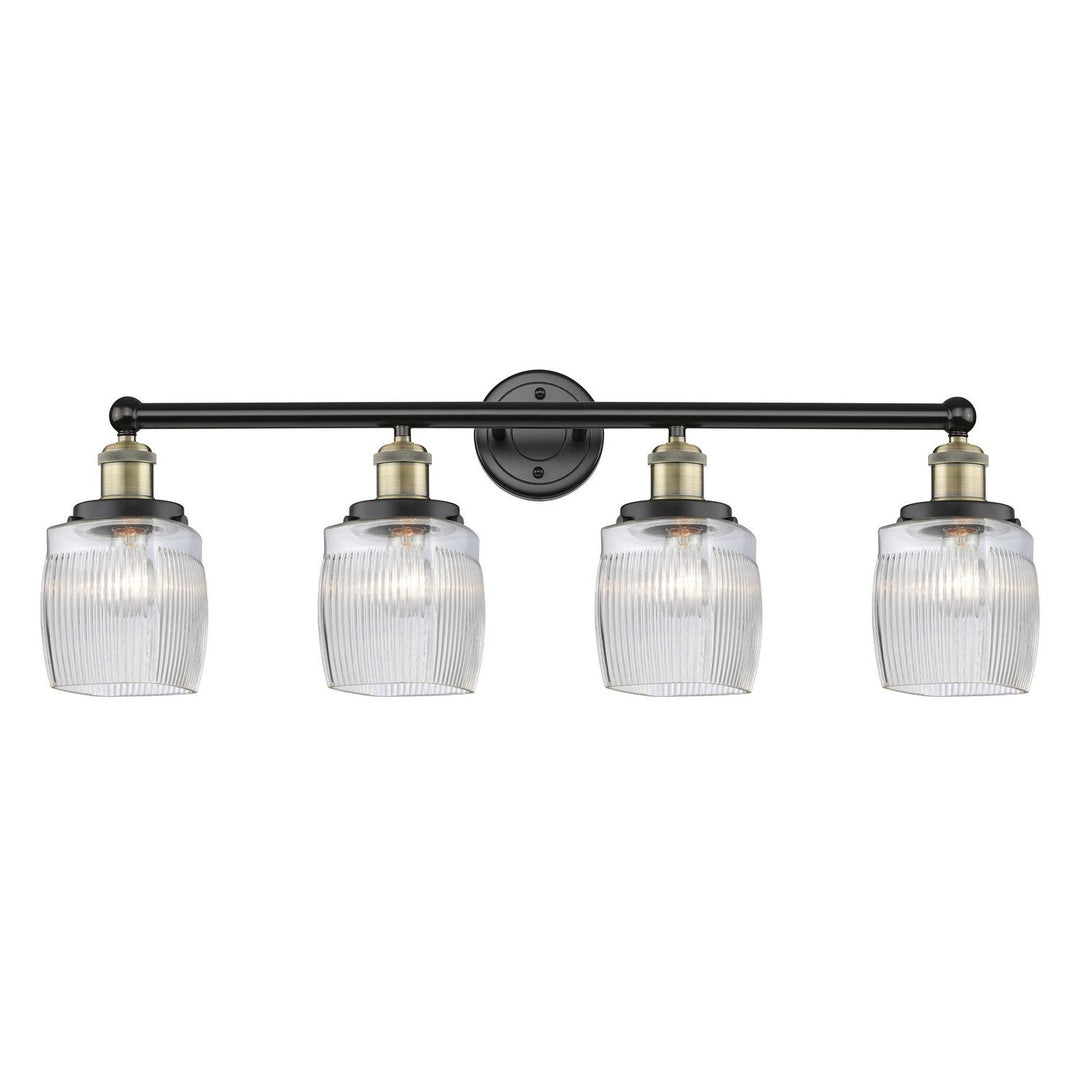 Innovations Edison 616-4W-BAB-G302 Bath Vanity Light 33 in. wide - Black Antique Brass