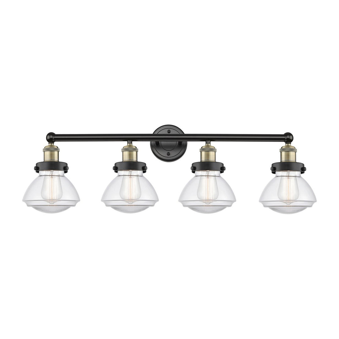 Innovations Edison 616-4W-BAB-G322 Bath Vanity Light 34 in. wide - Black Antique Brass
