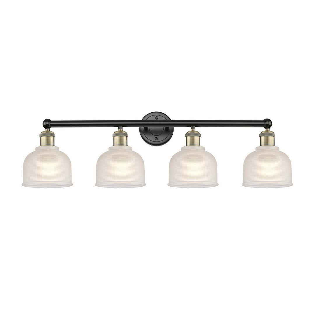Innovations Edison 616-4W-BAB-G411 Bath Vanity Light 33 in. wide - Black Antique Brass
