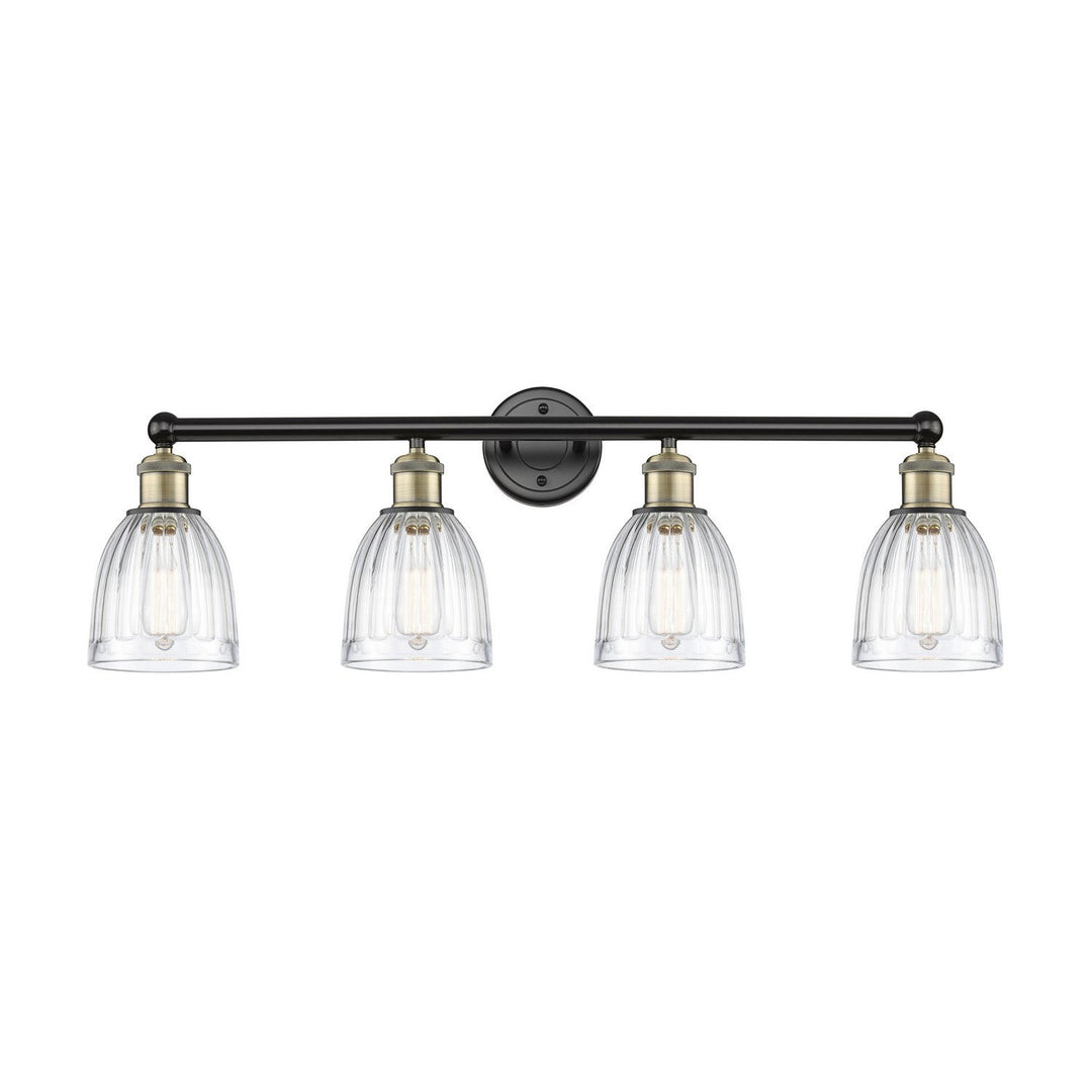 Innovations Edison 616-4W-BAB-G442 Bath Vanity Light 33 in. wide - Black Antique Brass