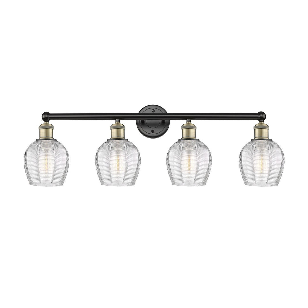 Innovations Edison 616-4W-BAB-G462-6 Bath Vanity Light 33 in. wide - Black Antique Brass
