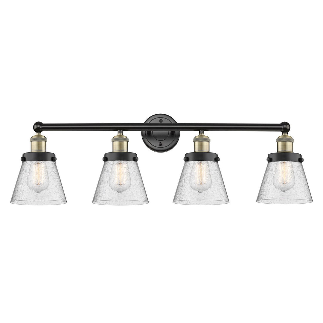 Innovations Edison 616-4W-BAB-G64 Bath Vanity Light 34 in. wide - Black Antique Brass