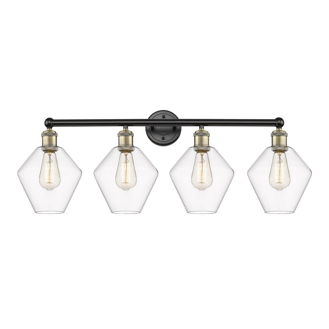 Innovations Downtown Urban 616-4W-BAB-G652-8 Bath Vanity Light 35 in. wide - Black Antique Brass