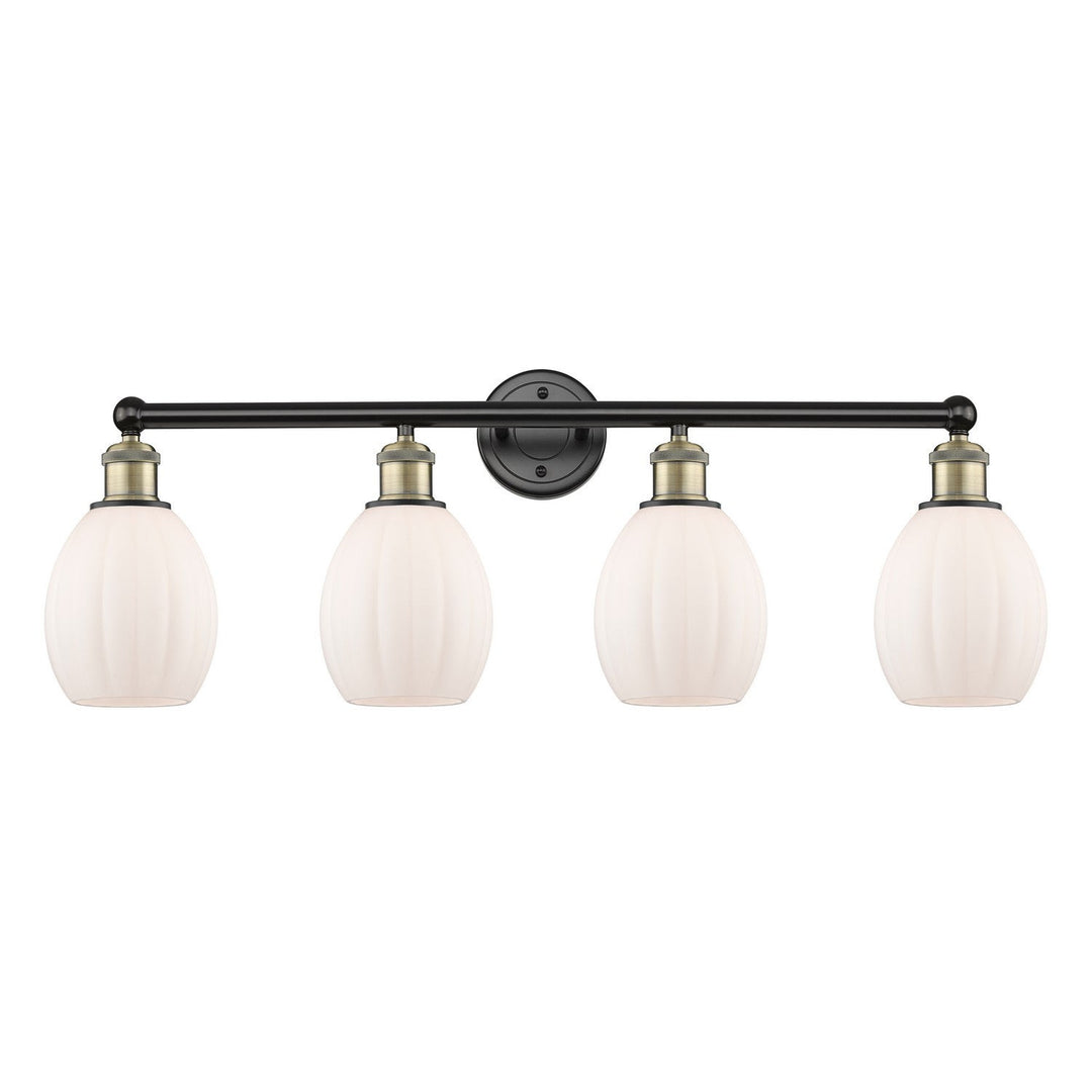 Innovations Edison 616-4W-BAB-G81 Bath Vanity Light 33 in. wide - Black Antique Brass