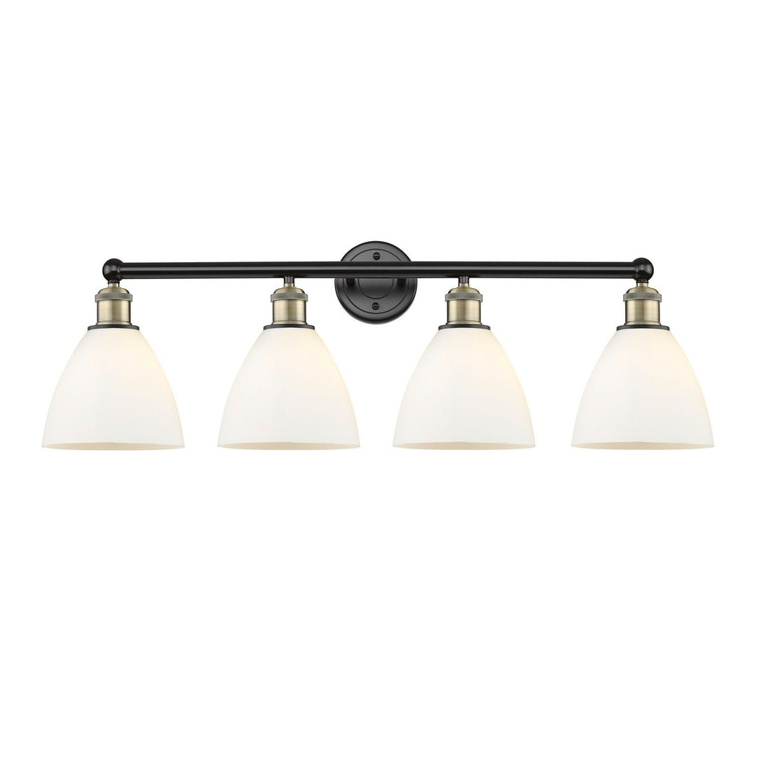 Innovations Edison 616-4W-BAB-GBD-751 Bath Vanity Light 35 in. wide - Black Antique Brass