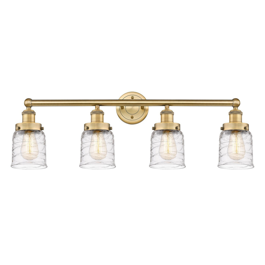 Innovations Edison 616-4W-BB-G513 Bath Vanity Light 34 in. wide - Brushed Brass