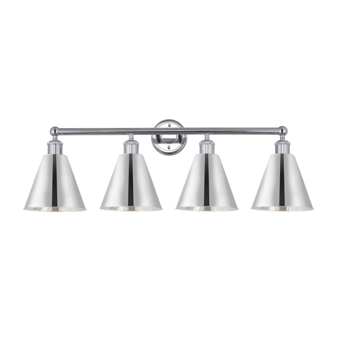 Innovations Downtown Urban 616-4W-PC-MBC-8-PC Bath Vanity Light 35 in. wide - Polished Chrome