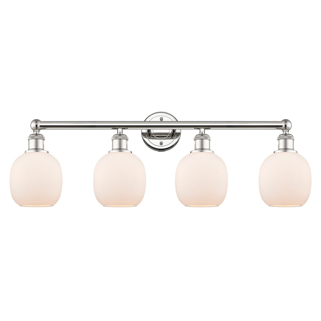 Innovations Edison 616-4W-PN-G101 Bath Vanity Light 33 in. wide - Polished Nickel