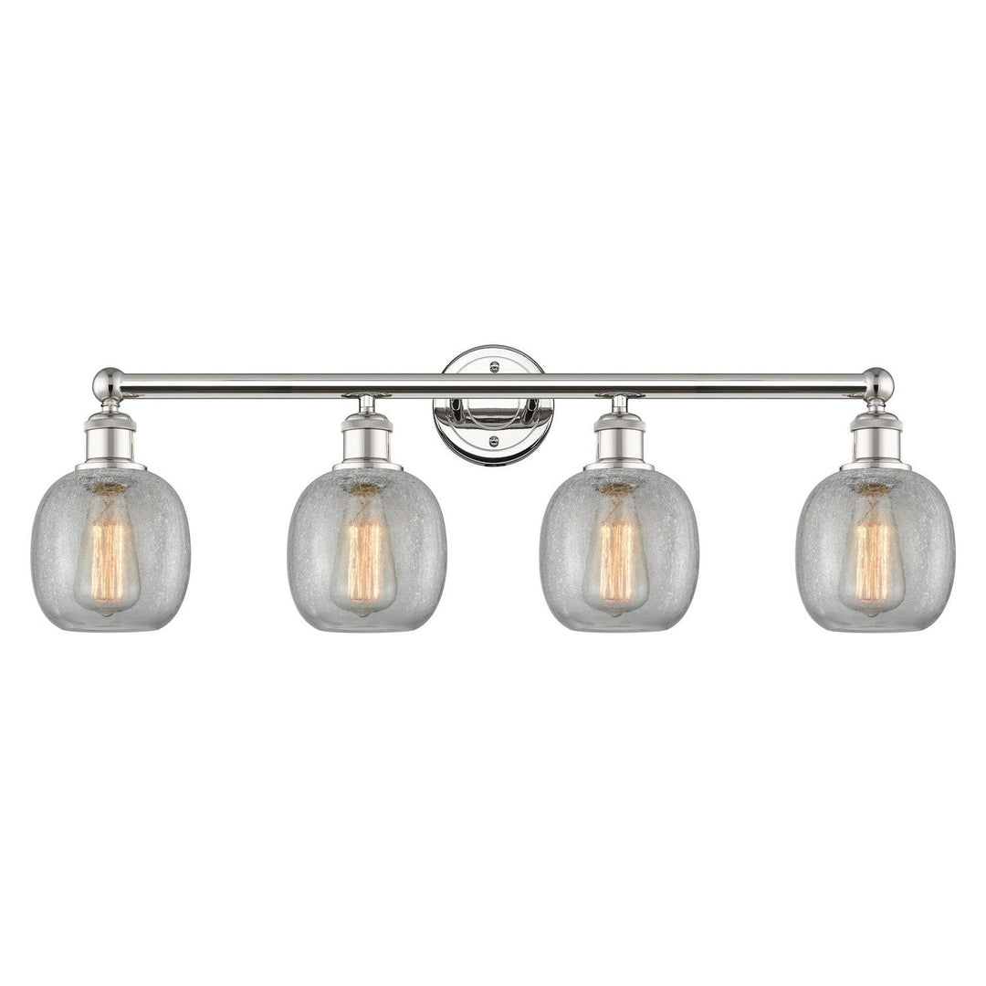 Innovations Edison 616-4W-PN-G105 Bath Vanity Light 33 in. wide - Polished Nickel