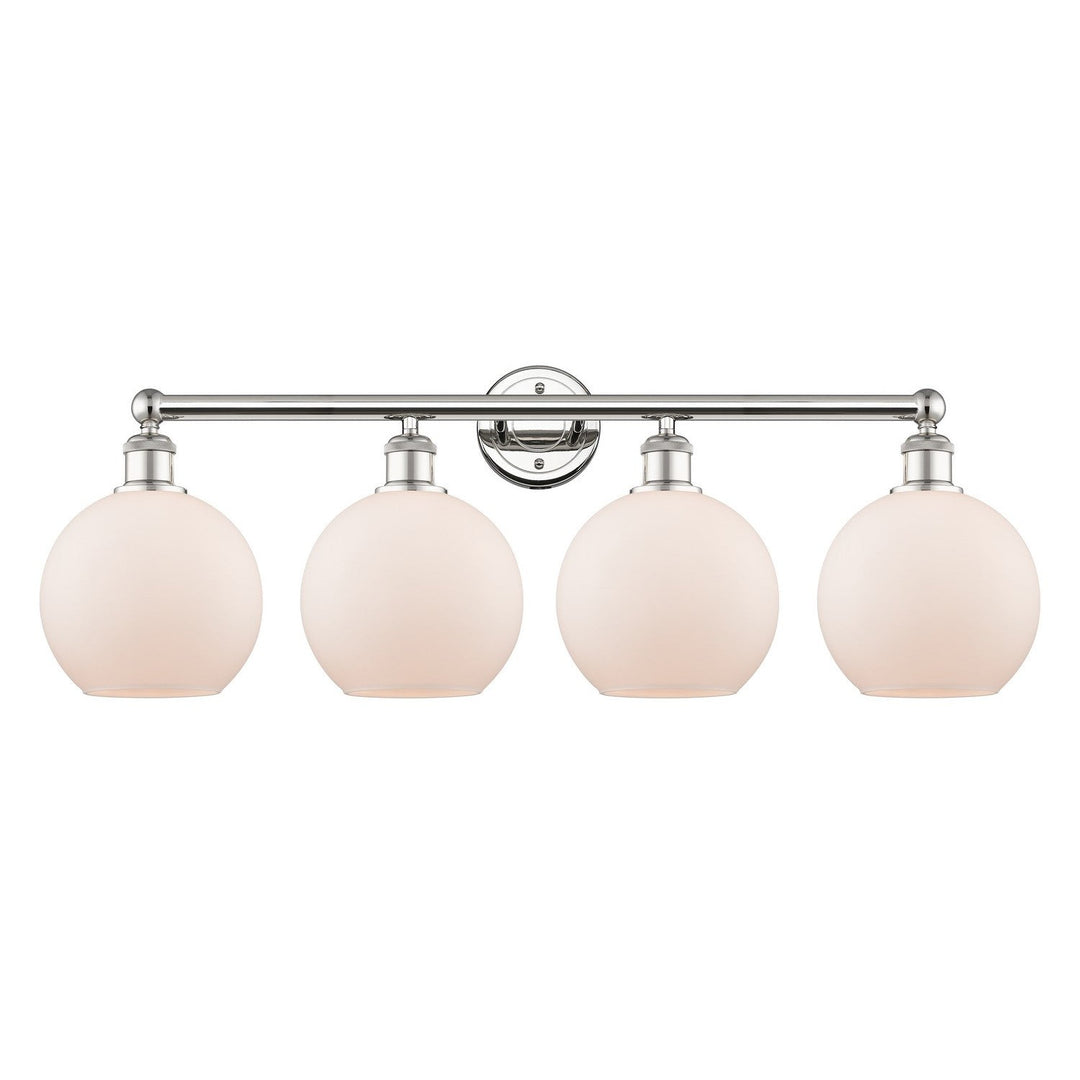 Innovations Downtown Urban 616-4W-PN-G121-8 Bath Vanity Light 35 in. wide - Polished Nickel